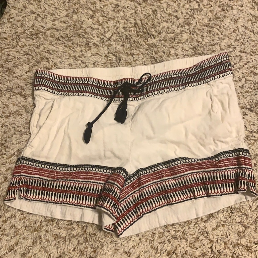 Embroidered LOFT Shorts